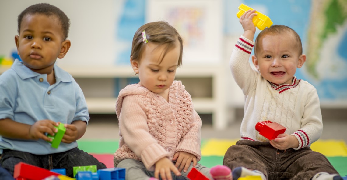 Home page image of children playing